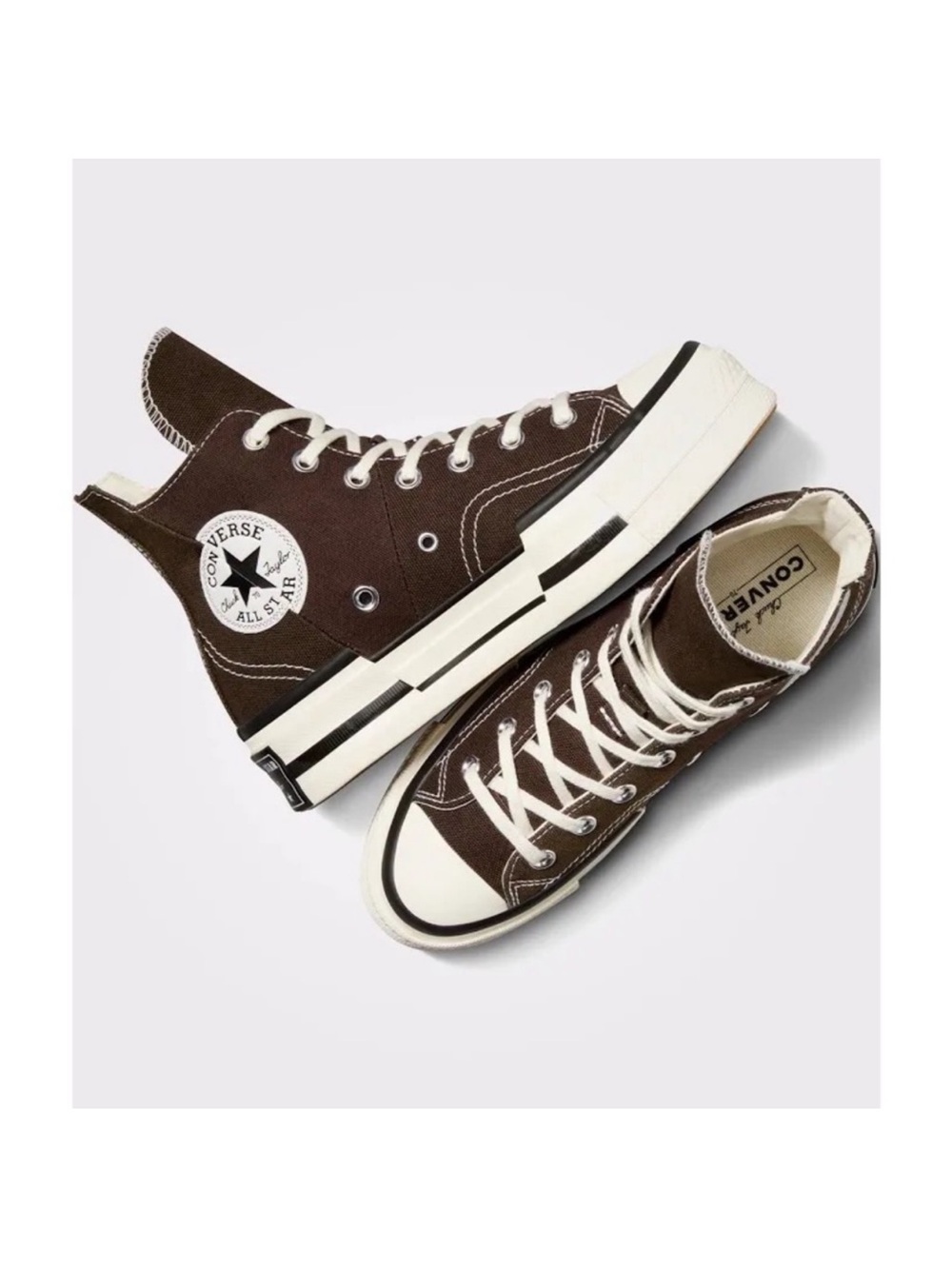 Converse Chuck Taylor All Star 70 Hi Plus Women’s Size 8 Dark Brown